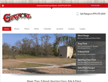 Tablet Screenshot of gunsmokeshootingrange.com